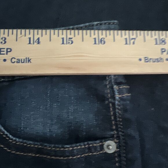 Express Jeans Womens 8p Barely Boot I Ultra Low rise I Zelda Style I Dark Wash - Picture 7 of 9